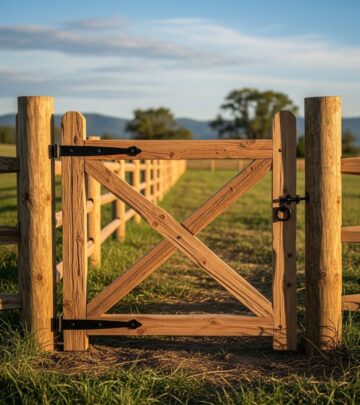 Master the art of crafting a durable cedar split rail fence gate with our detailed DIY guide for timeless backyard appeal.