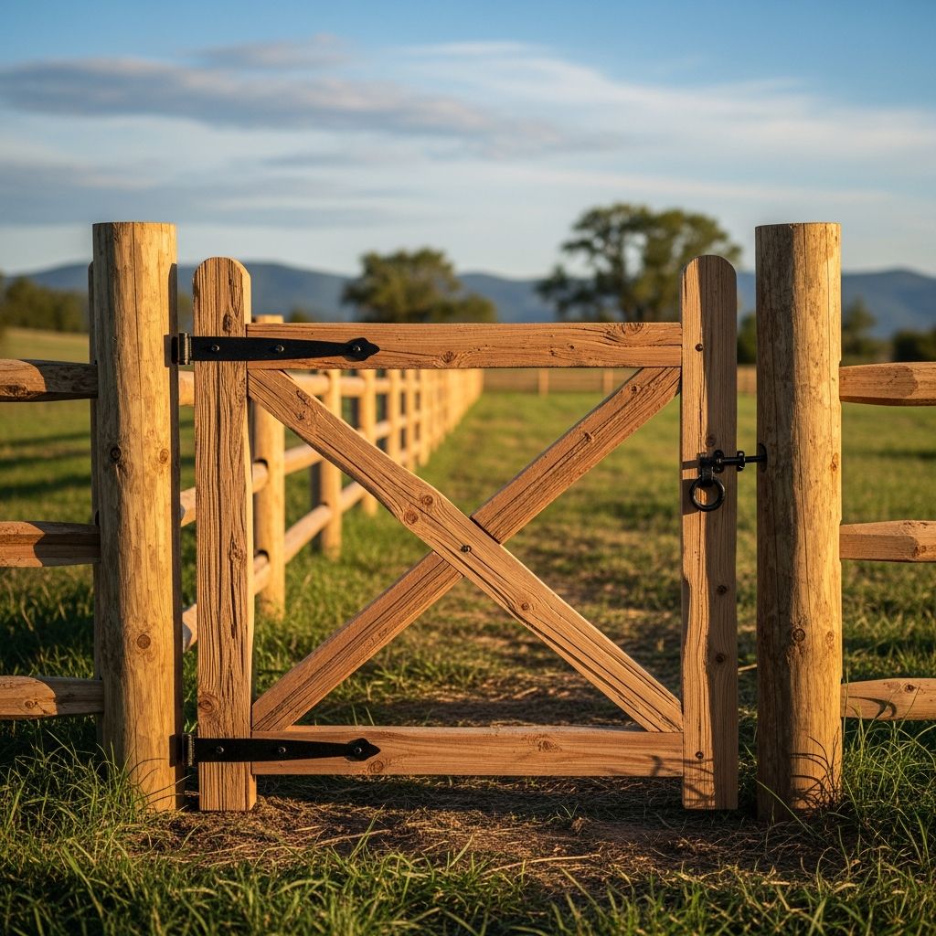 Master the art of crafting a durable cedar split rail fence gate with our detailed DIY guide for timeless backyard appeal.