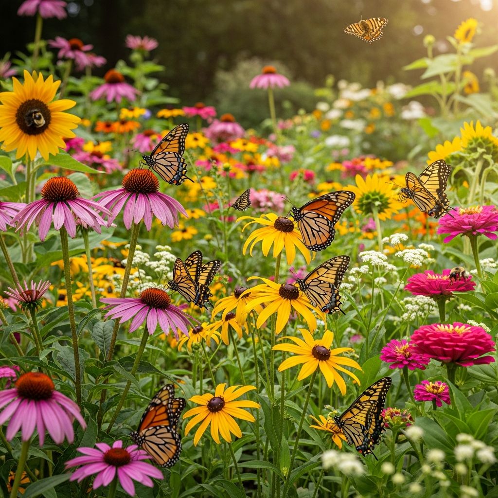 Transform your outdoor space into a vibrant haven for butterflies and other pollinators.