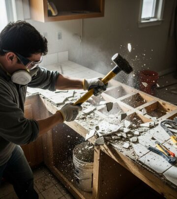 Master the complete process of safely dismantling outdated tile countertops to refresh your kitchen space with confidence and efficiency.