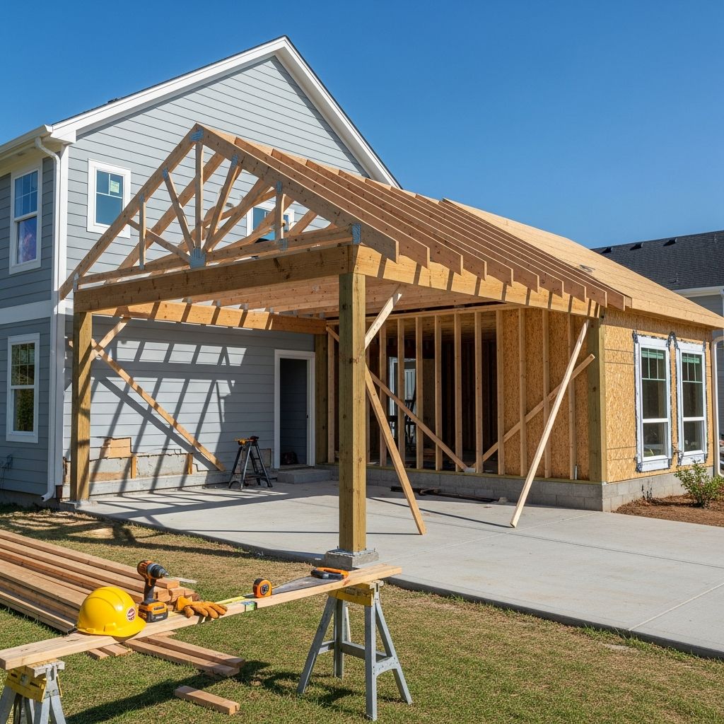 Learn how to build a sturdy attached carport with expert tips and detailed instructions.