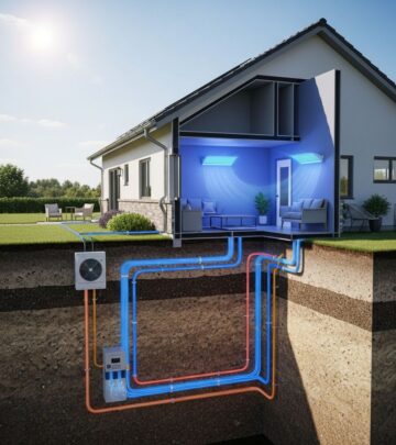 Harness earth's stable temperatures for efficient home cooling with this comprehensive DIY geothermal system blueprint.