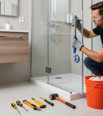 Master the complete process of safely removing glass shower doors with expert techniques and tools.