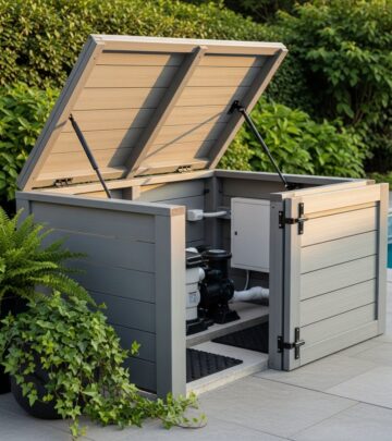 Transform your backyard with a custom-built pool pump enclosure that safeguards equipment while boosting curb appeal and functionality.