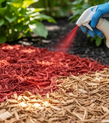 Revitalize your landscape with vibrant, long-lasting colored mulch using safe dyes and easy application techniques for stunning garden results.
