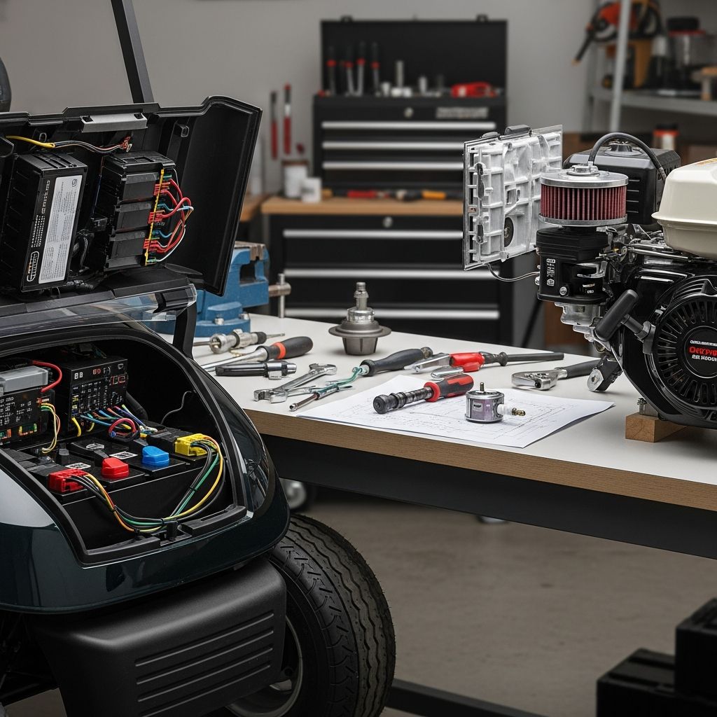 Complete guide to transforming your electric golf cart into gas-powered vehicle