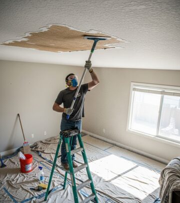 Transform dated popcorn ceilings into smooth, modern surfaces with our expert DIY techniques, safety tips, and finishing advice for flawless results.