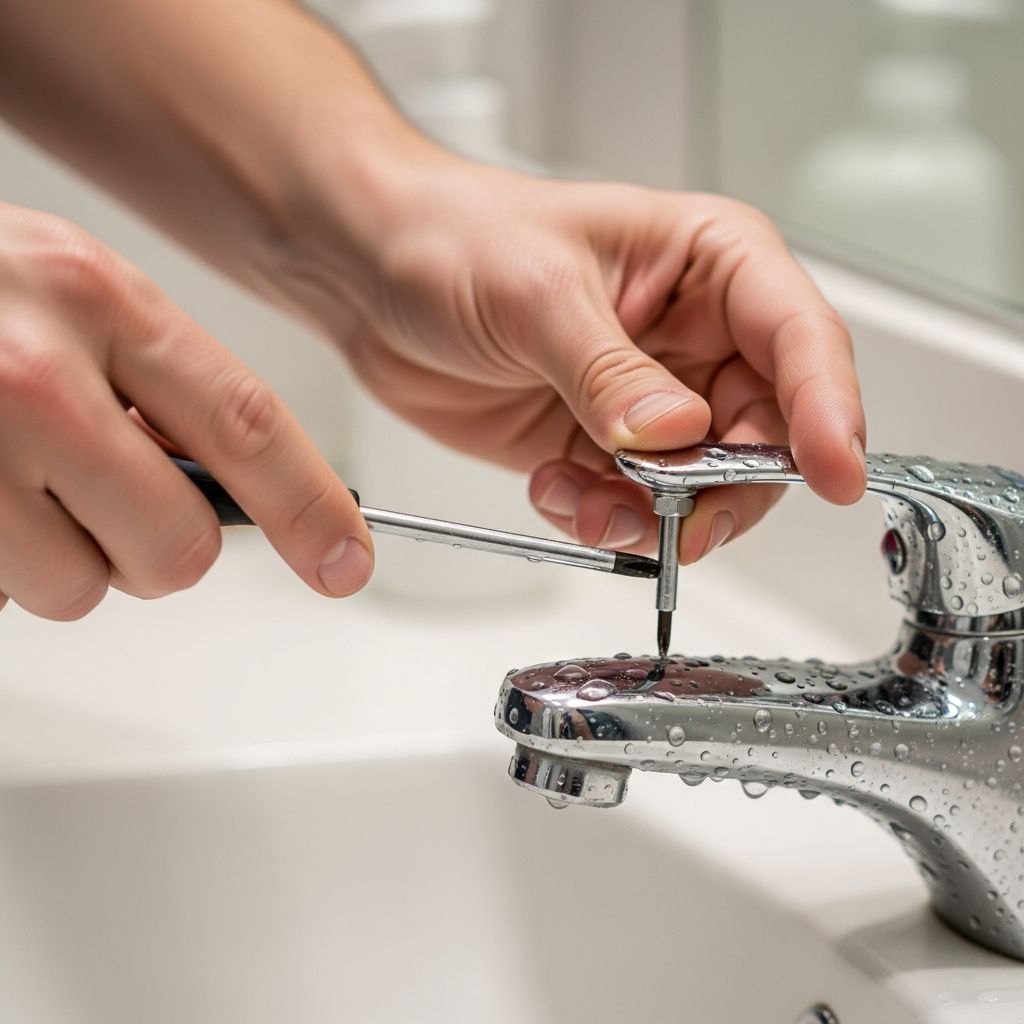 Master the art of tightening loose faucet handles with this comprehensive DIY approach