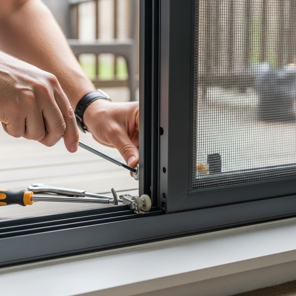 Master the art of troubleshooting and fine-tuning your sliding screen door for effortless operation and lasting performance.