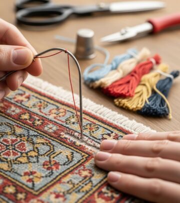 Restore your area rugs with proven DIY techniques for tears, frays, burns, and more to save money and extend their life.