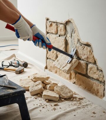 Learn effective techniques and safety measures for DIY stone veneer removal projects