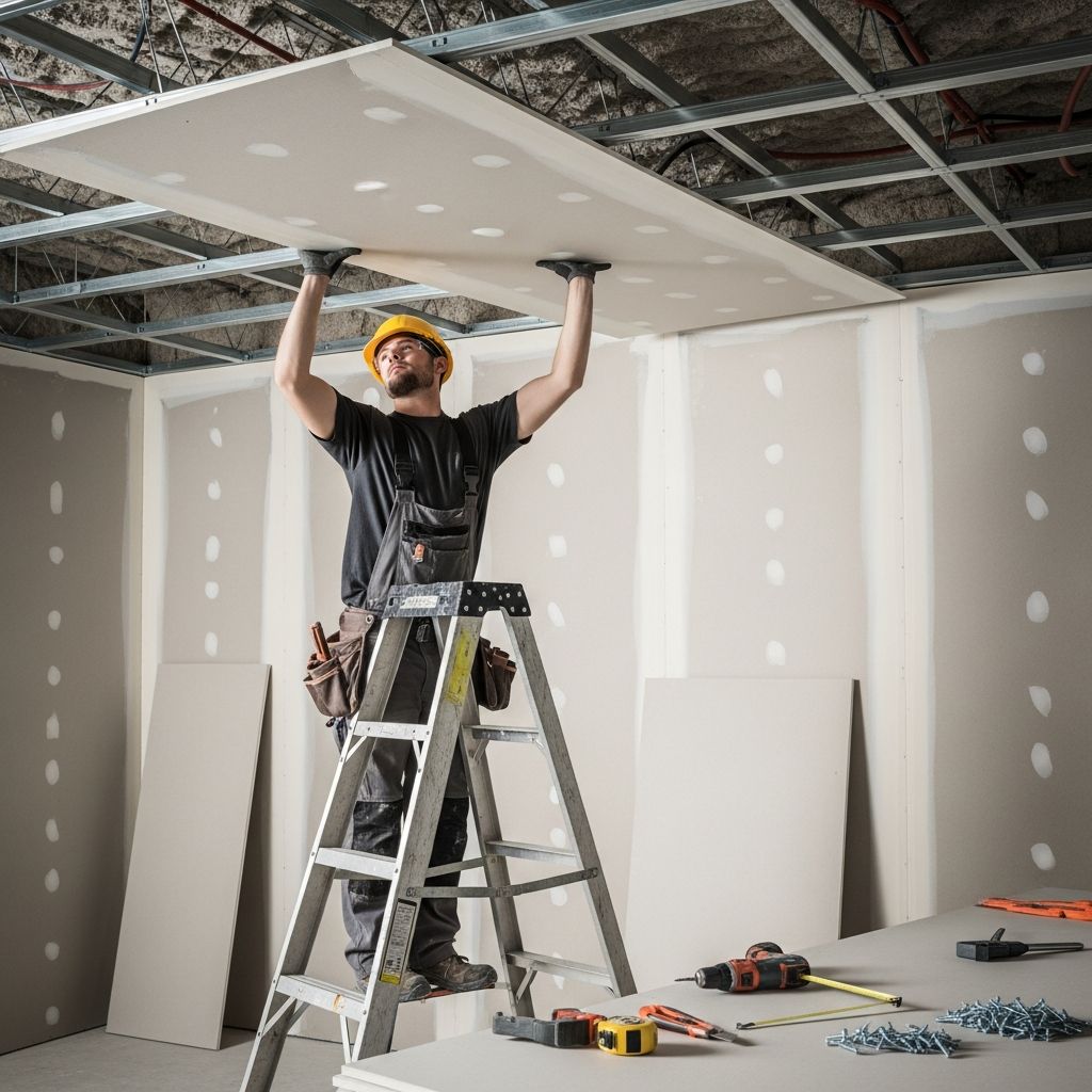 Master the art of ceiling board installation with professional techniques and practical tips