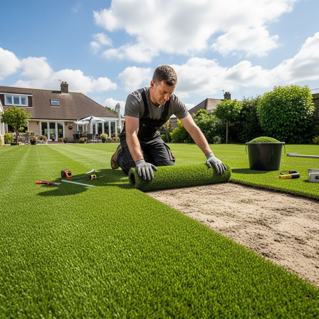 Transform your yard with professional-quality artificial turf installation using our detailed step-by-step instructions and essential tips for lasting results.