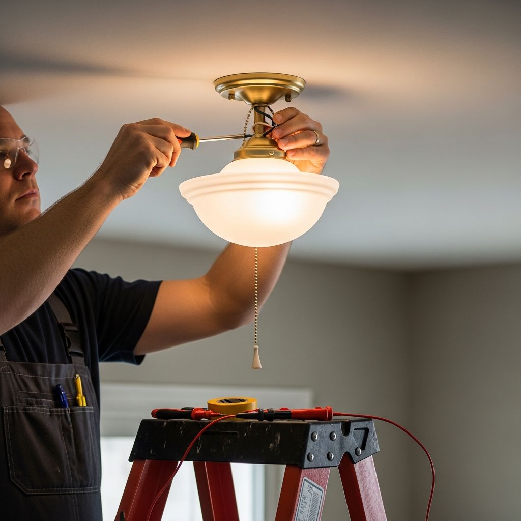 Master the art of installing pull chain light fixtures with our comprehensive DIY guide for safe, effective home lighting upgrades.