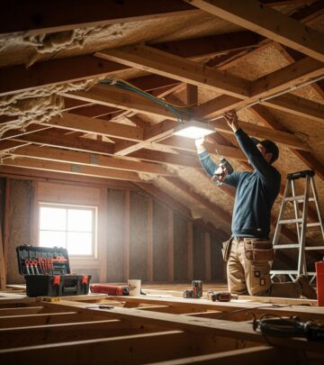 Transform your dark attic into a bright, usable space with this step-by-step guide to safe and effective lighting installation.