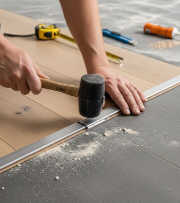 Master the art of seamless flooring transitions with our detailed DIY guide for professional results at home.
