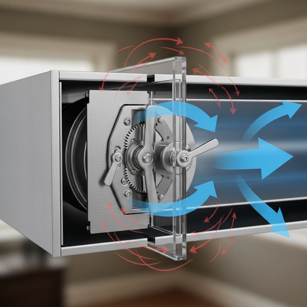 Master techniques for controlling and blocking excessive airflow from heating vents