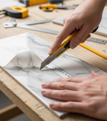 Unlock precise cutting techniques for peel and stick tiles to achieve flawless DIY flooring and backsplash installations every time.