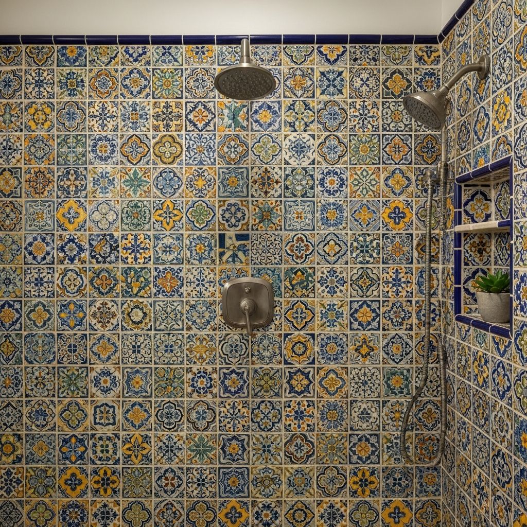 Transform your bathroom with vibrant Mexican tiles: complete DIY guide for stunning, durable shower surrounds that blend artistry and waterproof performance.
