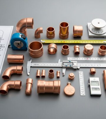 Master the art of accurately measuring copper fittings for flawless plumbing installations