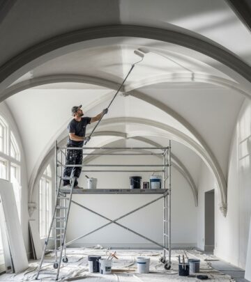 Master the art of refreshing high vaulted ceilings with our step-by-step DIY techniques, essential tools, and pro tips for flawless results without hiring professionals.