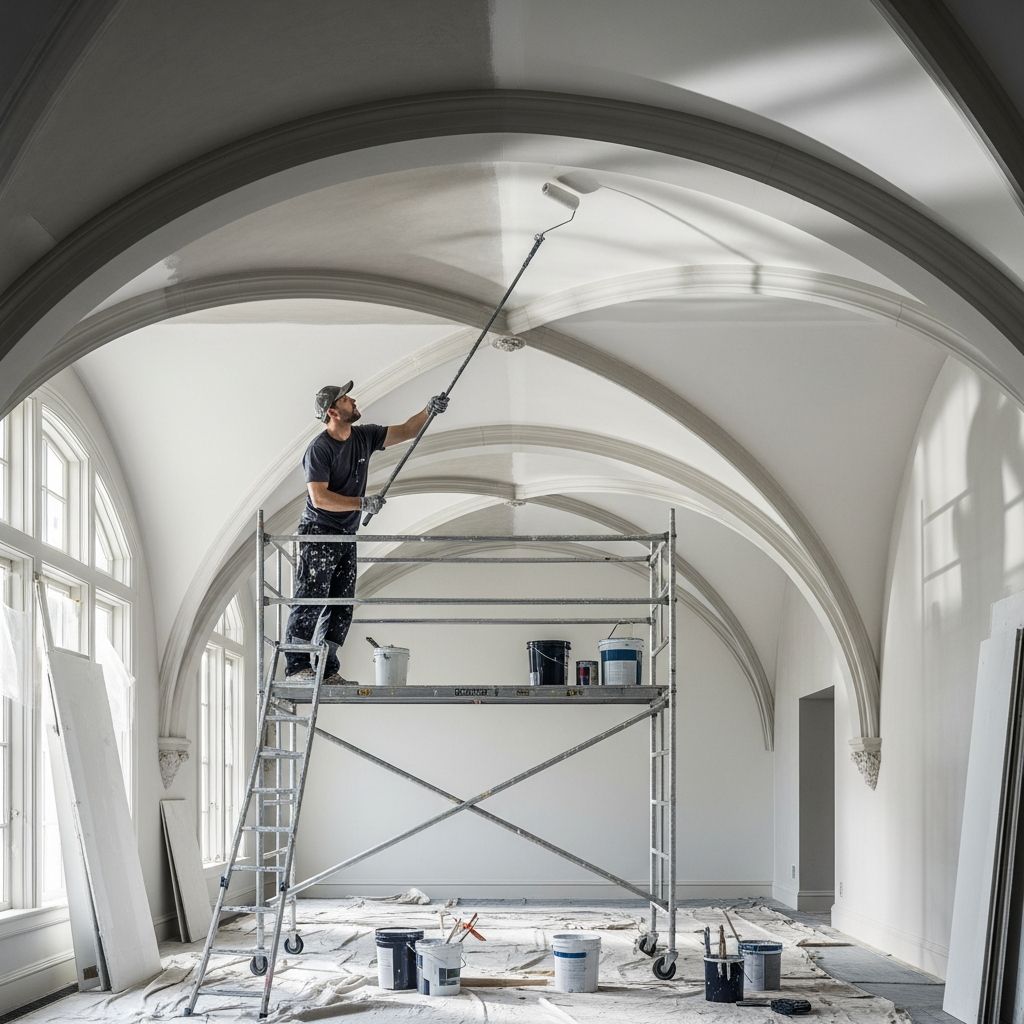 Master the art of refreshing high vaulted ceilings with our step-by-step DIY techniques, essential tools, and pro tips for flawless results without hiring professionals.