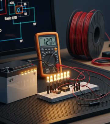 Master the essentials of connecting LED lights to 12V batteries for reliable off-grid illumination in vehicles, boats, and homes.