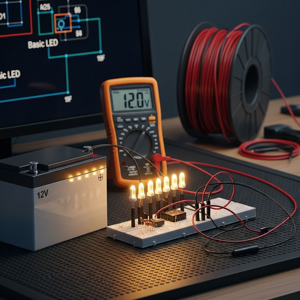 Master the essentials of connecting LED lights to 12V batteries for reliable off-grid illumination in vehicles, boats, and homes.