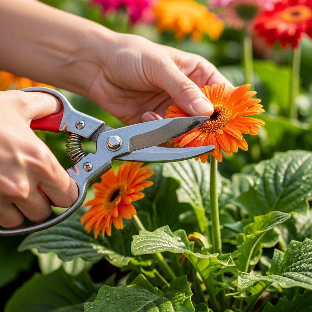 Master the essential techniques for pruning Gerbera daisies to boost blooms, maintain health, and ensure vibrant growth year-round.