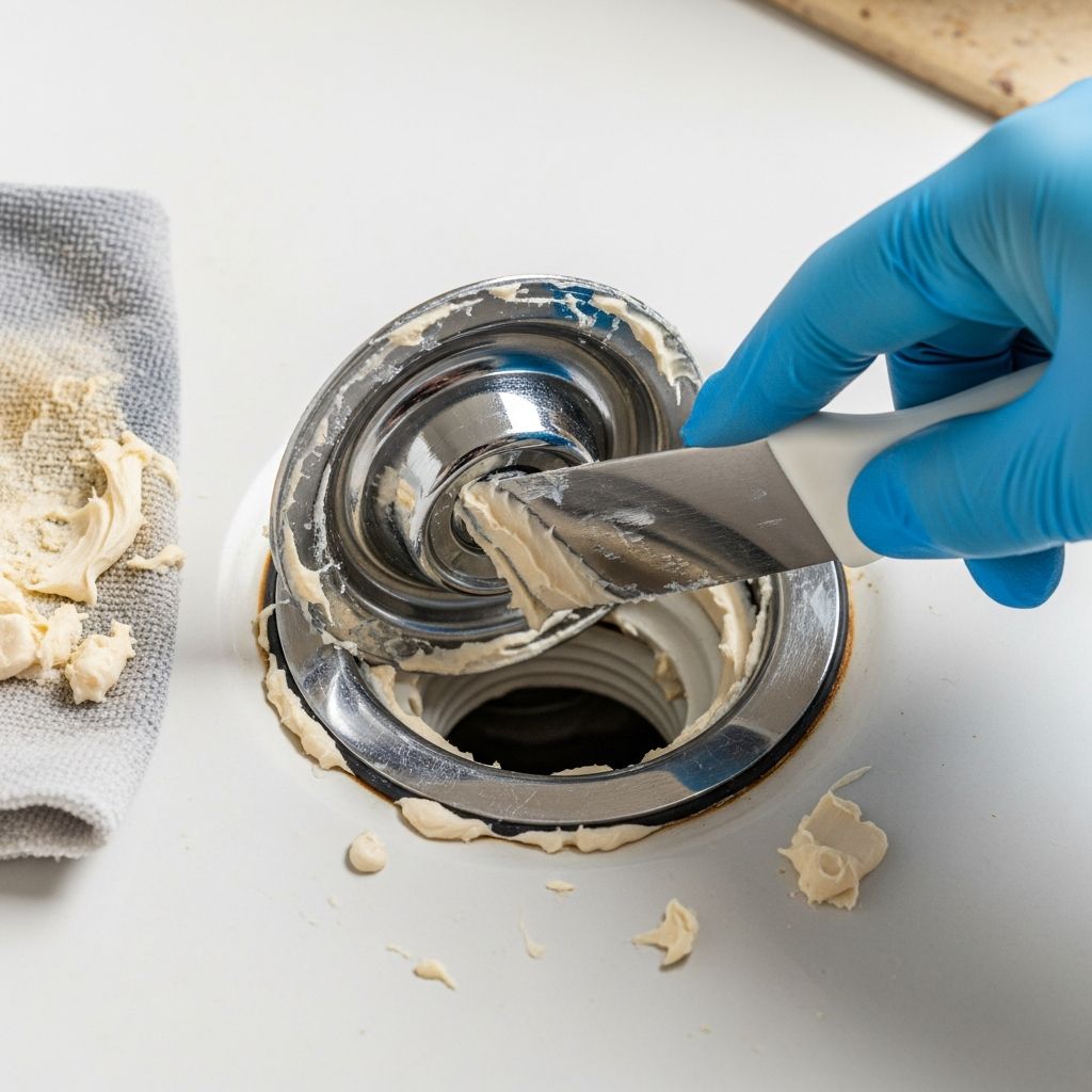 Master the art of safely removing plumber's putty from sinks, faucets, and fixtures with proven techniques for all surfaces.