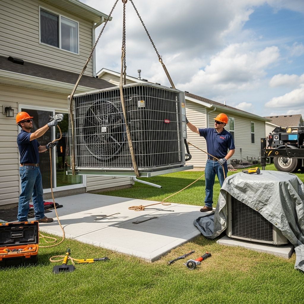 Master the step-by-step process to replace your central air conditioner condenser unit safely and effectively at home.