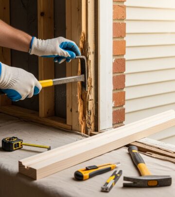 Master the art of replacing your exterior door jamb with this detailed DIY tutorial, ensuring durability, weatherproofing, and a professional finish for your home's entryway.