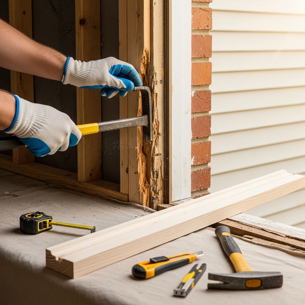 Master the art of replacing your exterior door jamb with this detailed DIY tutorial, ensuring durability, weatherproofing, and a professional finish for your home's entryway.