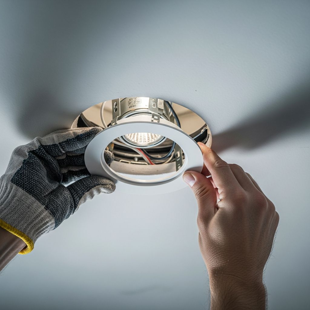 Master the art of swapping recessed light trim for brighter, modern interiors with our step-by-step DIY guide.