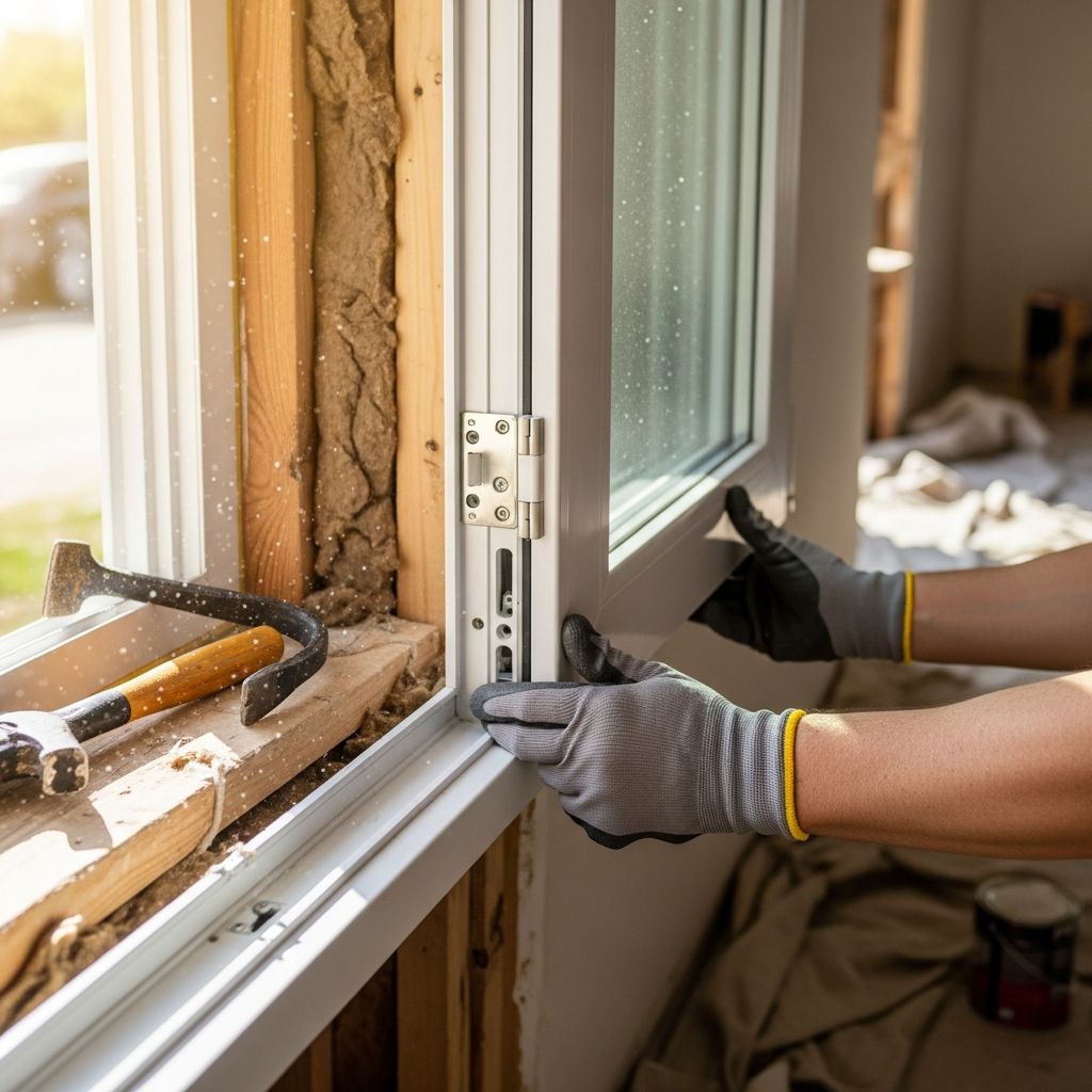 Master the step-by-step process to swap out old vinyl casement windows for better energy efficiency and modern appeal in your home.