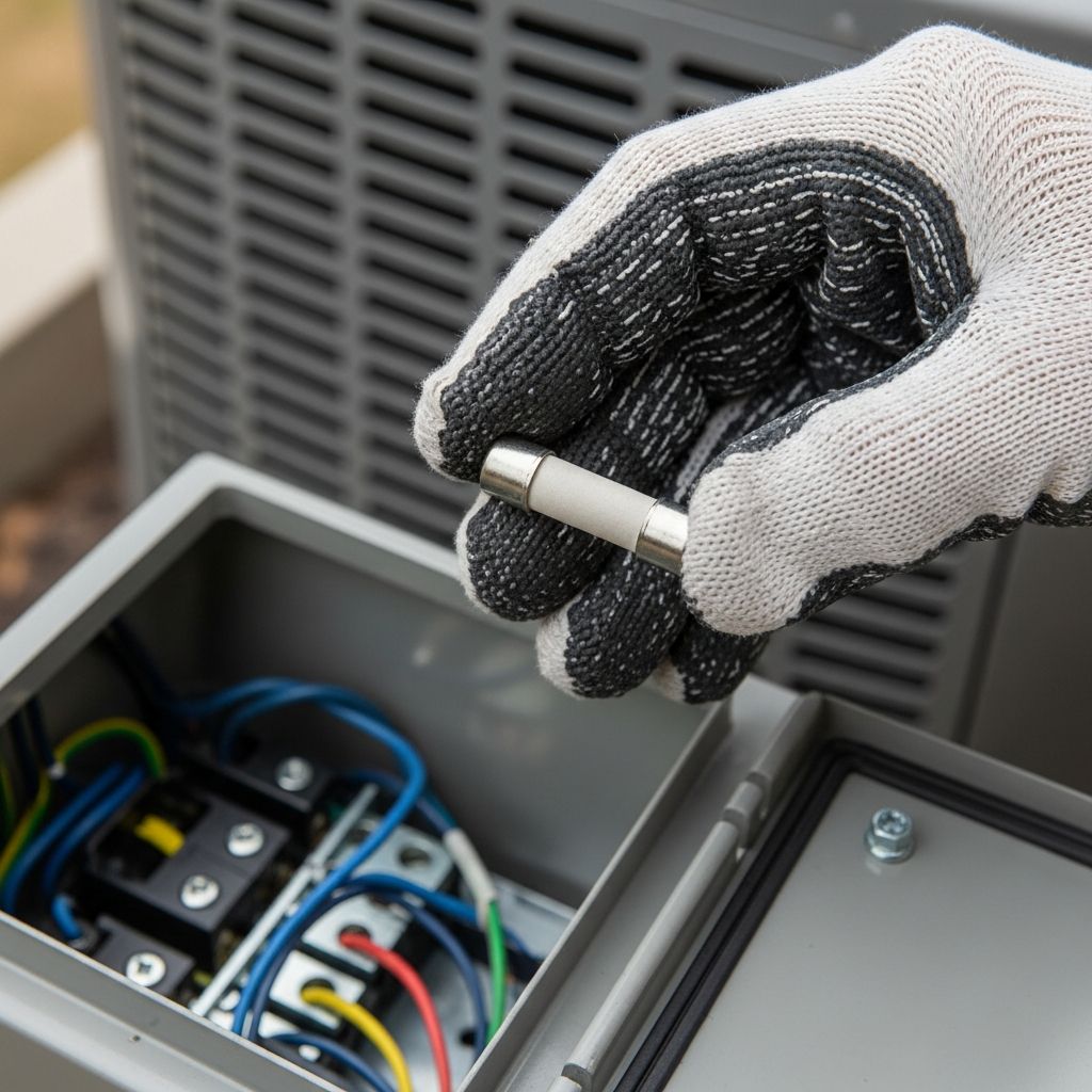 Master the art of diagnosing and swapping out blown fuses in your central air conditioner to restore cool air quickly and safely at home.
