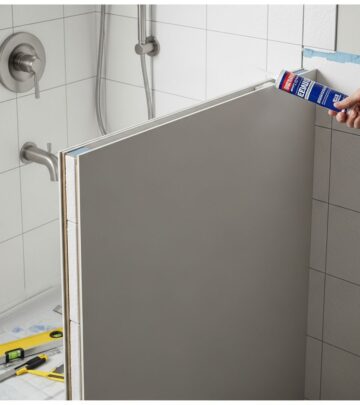 Transform your bathroom by installing modern shower surrounds directly over existing tile surfaces.