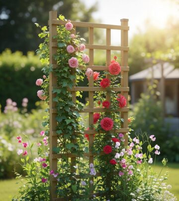 Master the art of anchoring trellises for enduring garden beauty and plant support against wind and weather challenges.