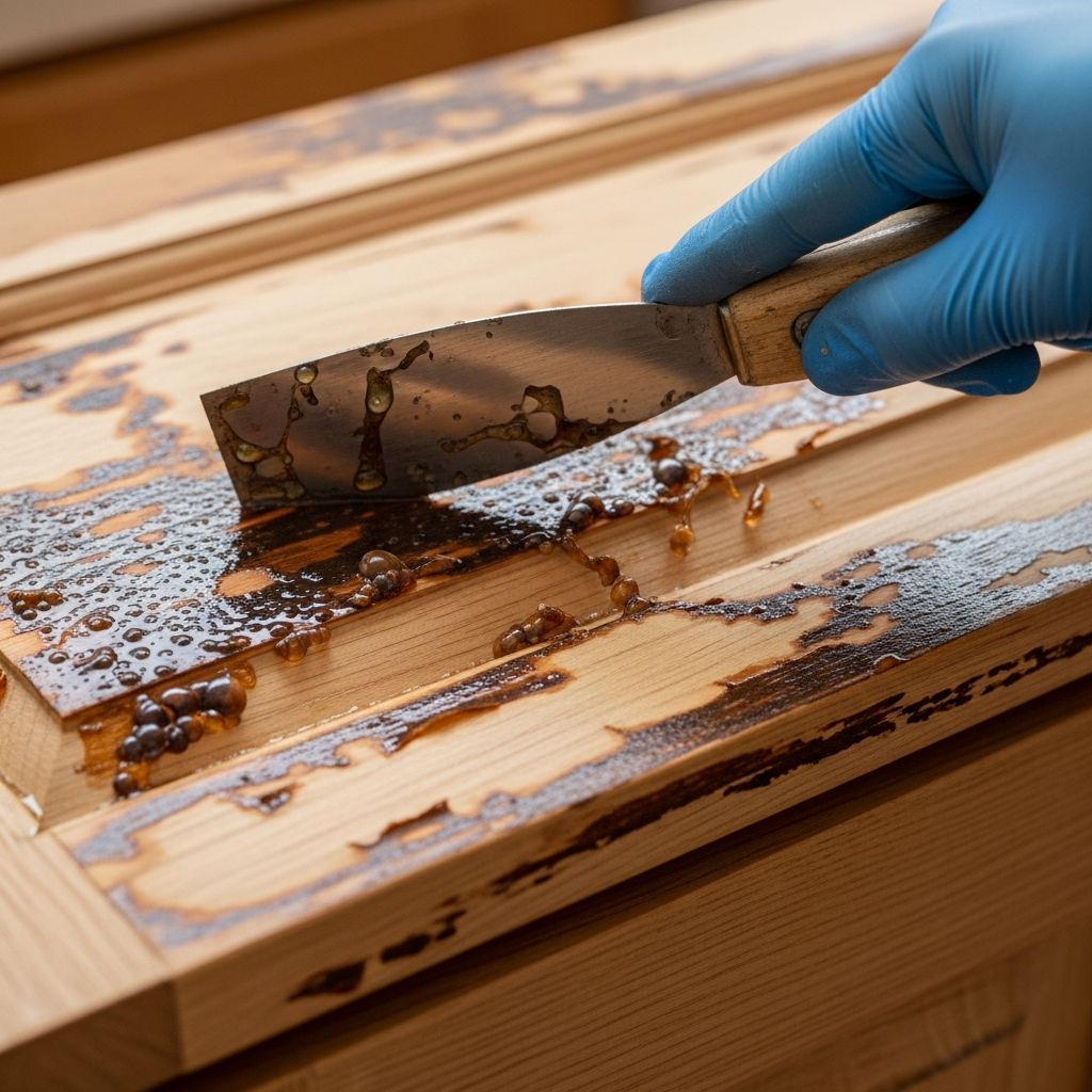 Master the art of varnish removal from kitchen cabinets with safe, effective techniques for a fresh start on your cabinetry refresh project.