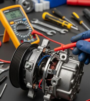 Master the diagnostics of your vehicle's AC compressor clutch with step-by-step tests using basic tools for reliable cooling performance.