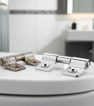 Learn how to fix wobbly hinges and restore your toilet seat functionality