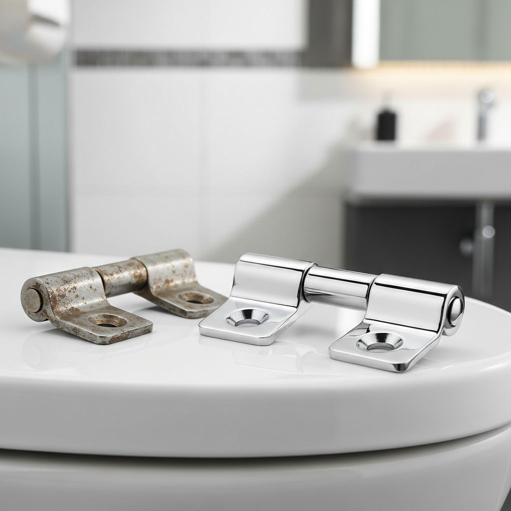 Learn how to fix wobbly hinges and restore your toilet seat functionality