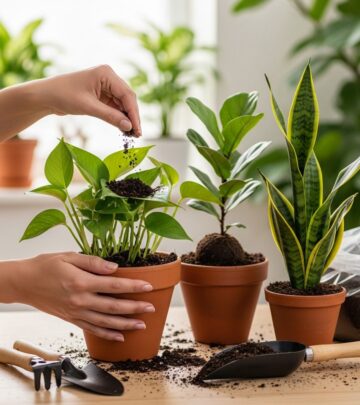 Revitalize your houseplants effortlessly with top dressing techniques that boost nutrients, retain moisture, and enhance growth without repotting.