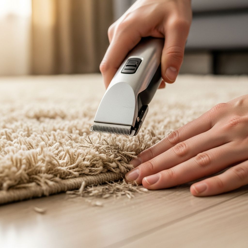 Master the art of resizing shag area rugs at home with simple tools and techniques to achieve professional results without fraying.