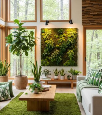Discover creative ways to infuse your home with the serene beauty of the forest, blending natural elements for a tranquil living space.