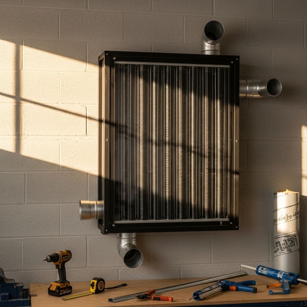 Harness free solar energy to warm your garage with this step-by-step DIY guide to constructing an efficient, cost-effective air heater.