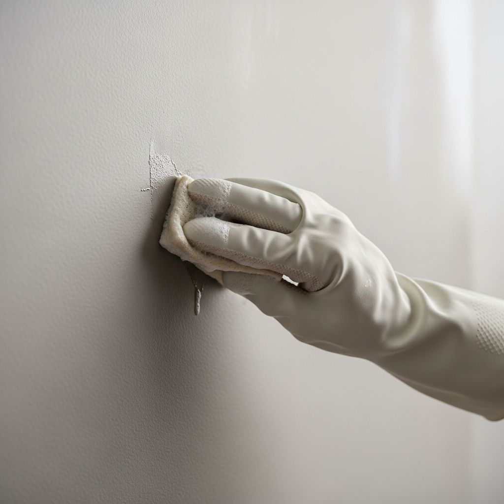Master gentle techniques to refresh flat-painted walls without shine, streaks, or damage using simple household items.