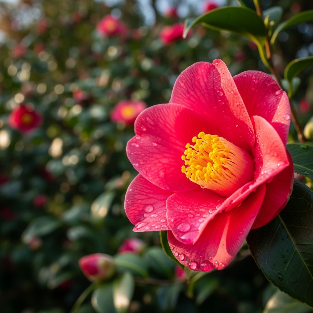 Master camellia cultivation with expert planting, care, and propagation techniques
