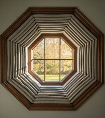 Transform unusual octagon windows into stylish features with these DIY techniques for shades, panels, and decorative covers.