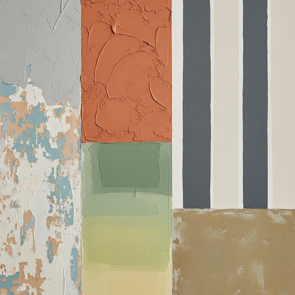 Transform ordinary walls into stunning features using simple paint techniques and household items for professional results on a budget.